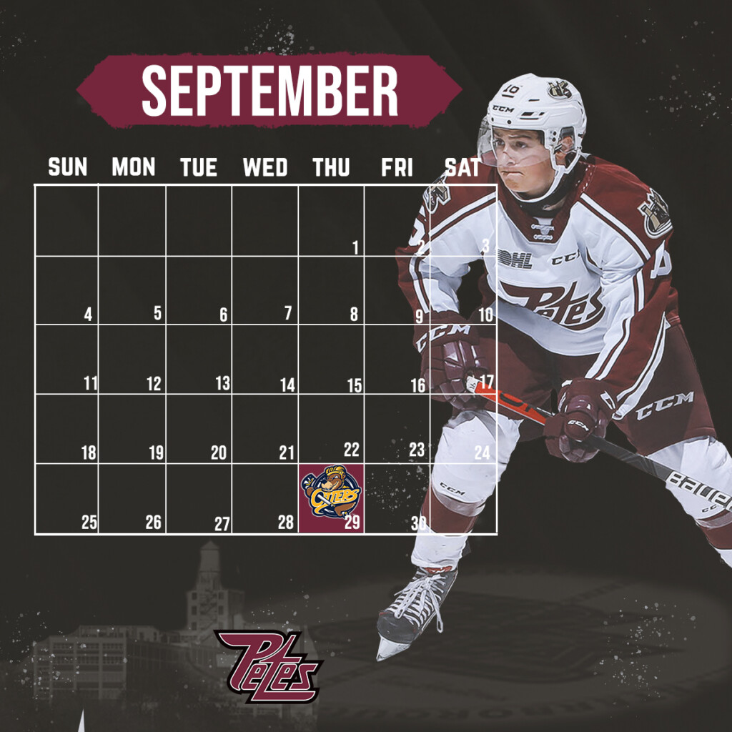 2022 23 Petes Schedule Peterborough Petes