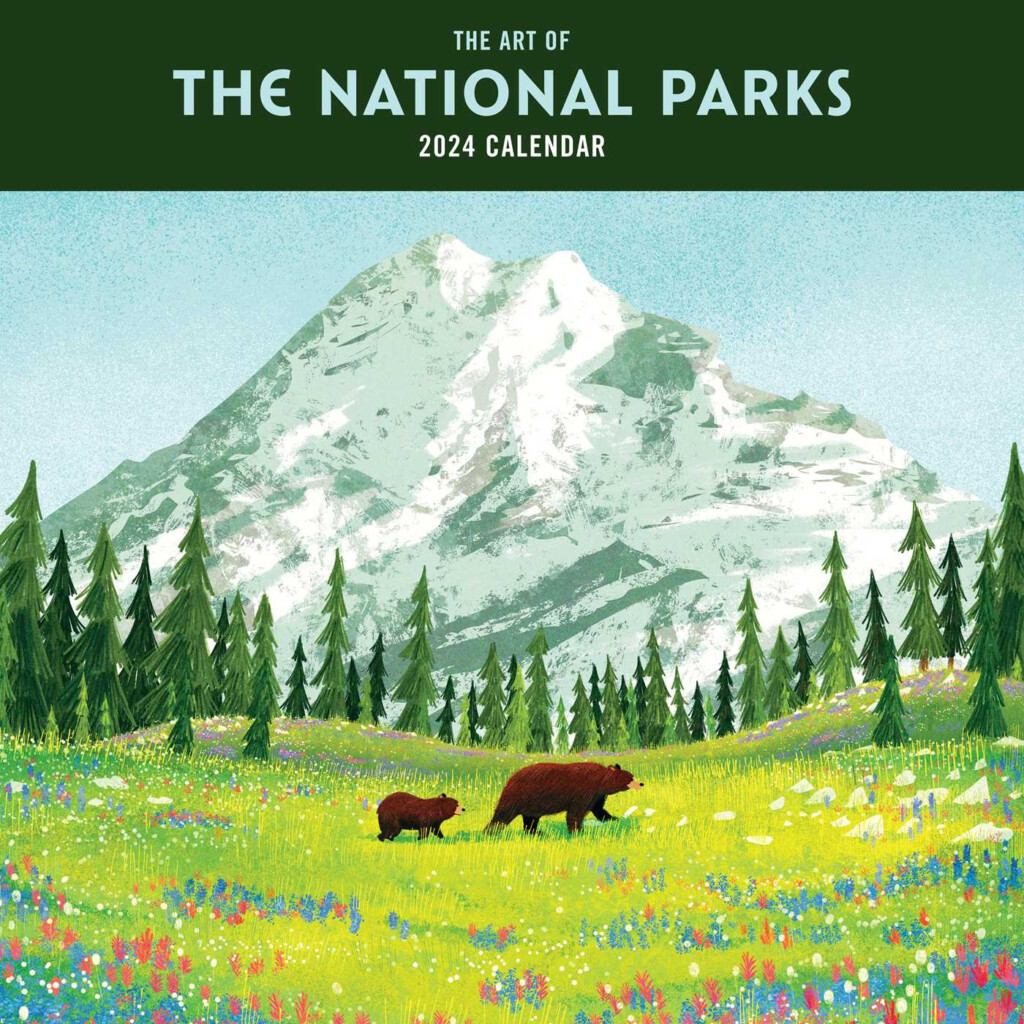 2024 Art Of The National Parks Wall Calendar Book Summary Video 