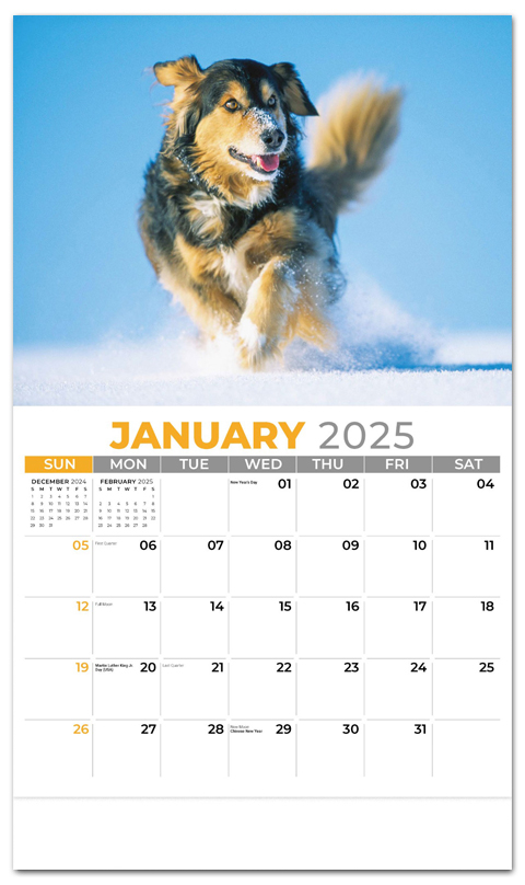 2025 Galleria Collection Pets Calendar 10 5 8 quot X 18 1 2 quot Affordable 