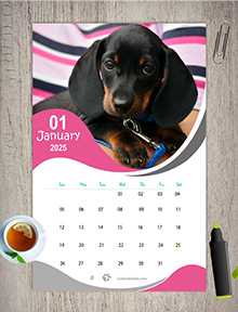 2025 Wall Calendar Template CalendarLabs