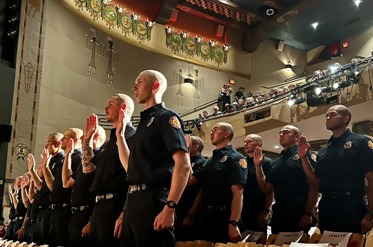 Albuquerque Fire Rescue Graduates 100th Cadet Class City Of Albuquerque