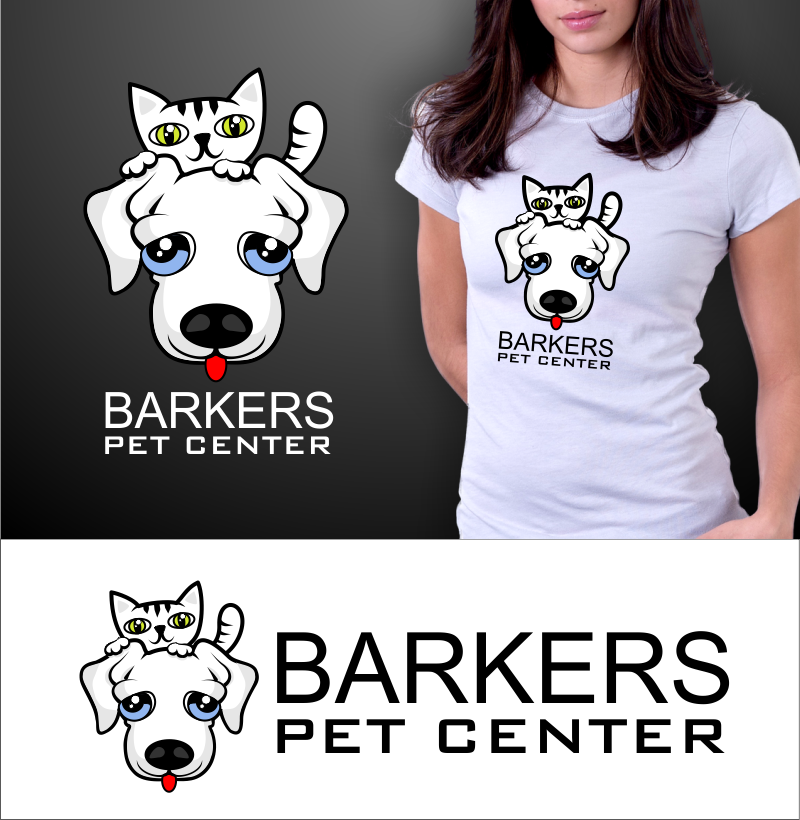 Barkers Pet Center Logo Vicky Latorre 39 s Portfolio
