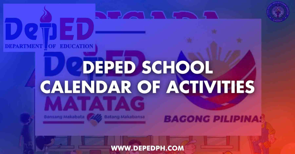 Calendar Of Activities 2025 Fionna Sidonnie