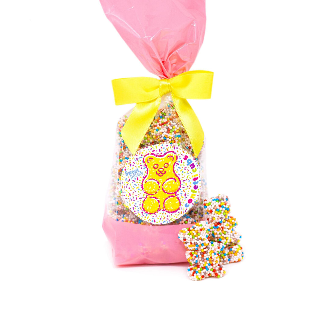 Celebration Rainbow Sprinkle Gummy Bears Sweet Pete 39 s Candy