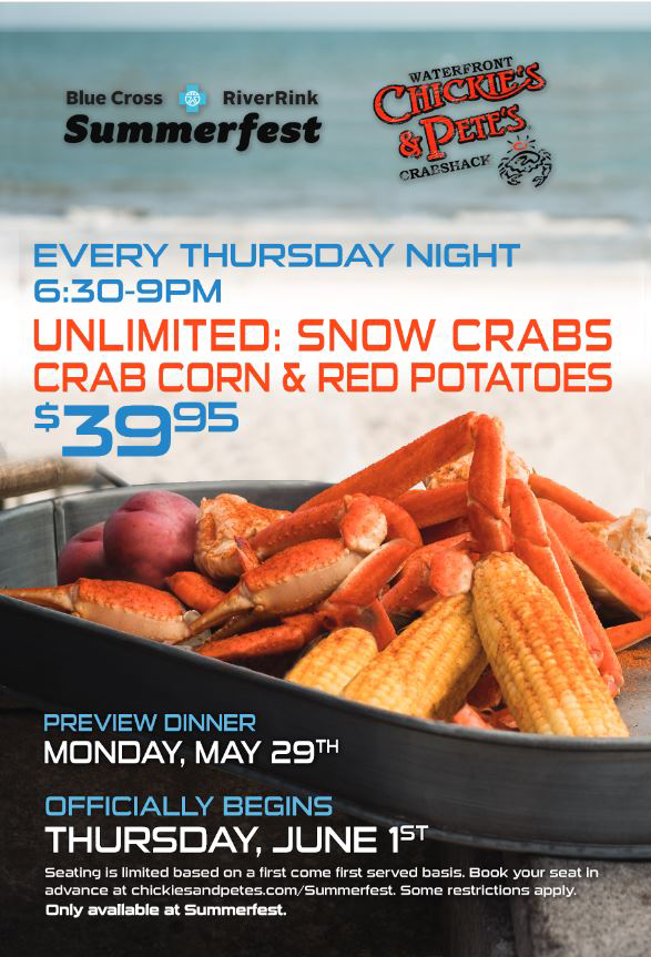 Chickie s Pete s Is Back For Another Year At Blue Cross RiverRink 