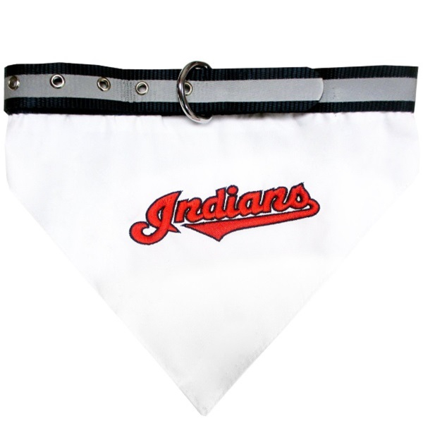 Cleveland Indians Pet Collar Bandana Fanhood Gear
