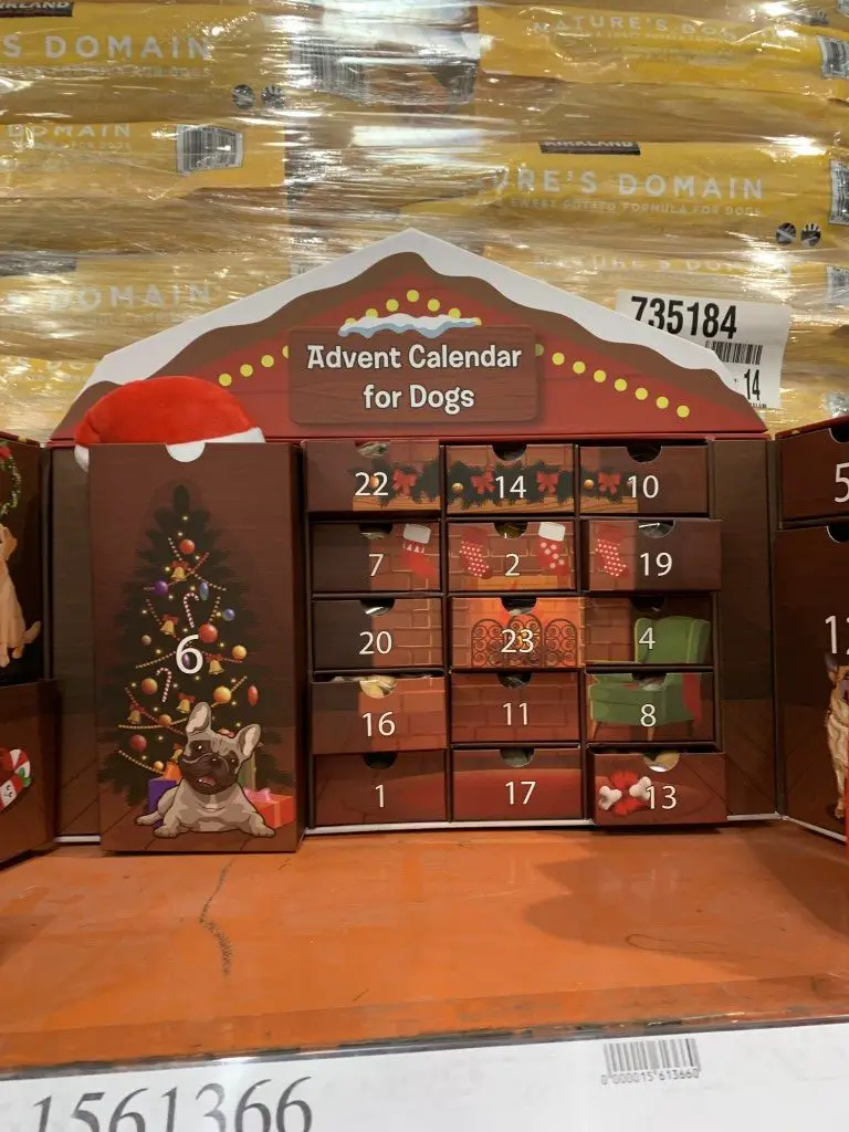Costco Dog Advent Calendar Recall Carry Elinore