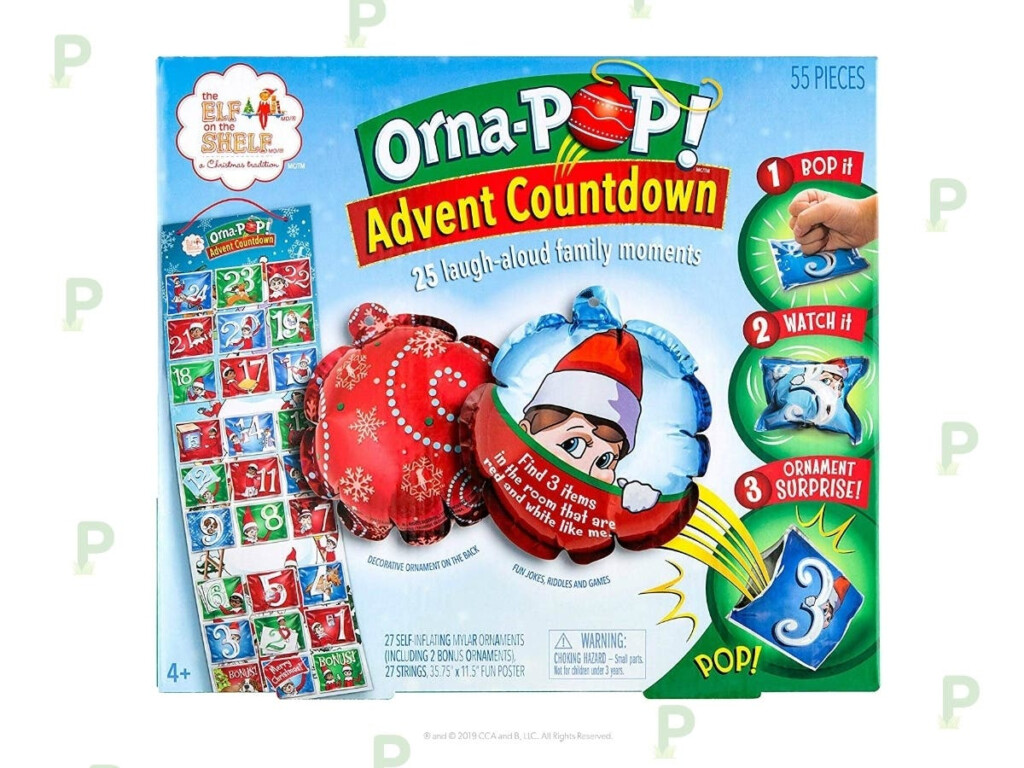 Countdown To Christmas With Elf On The Shelf 39 s Advent Calendar 