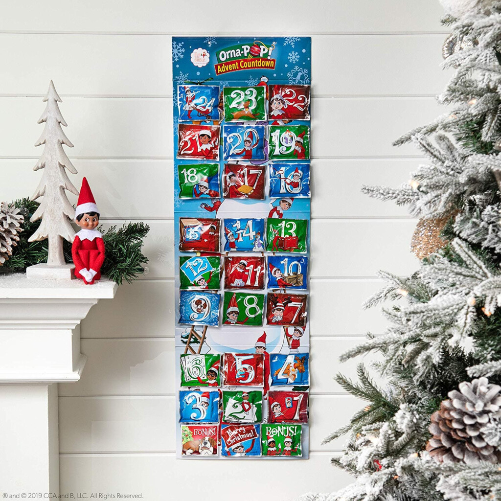 Countdown To Christmas With Elf On The Shelf 39 s Advent Calendar 