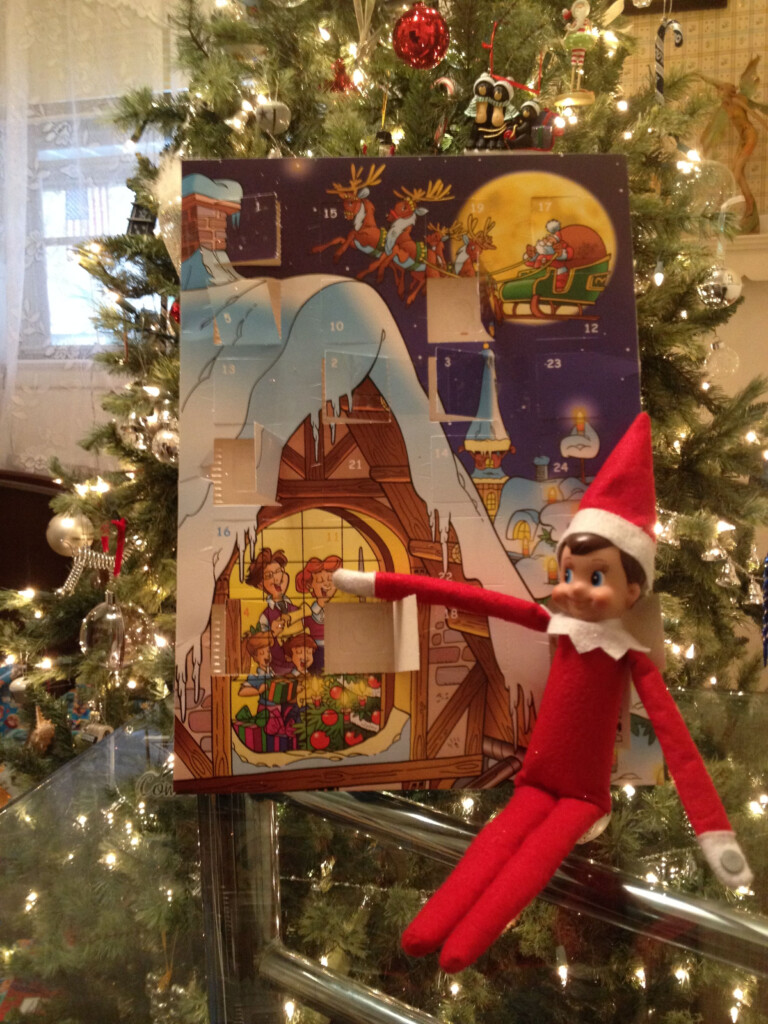Elf On The Shelf Advent Calendar 2025 Lilly Phaidra
