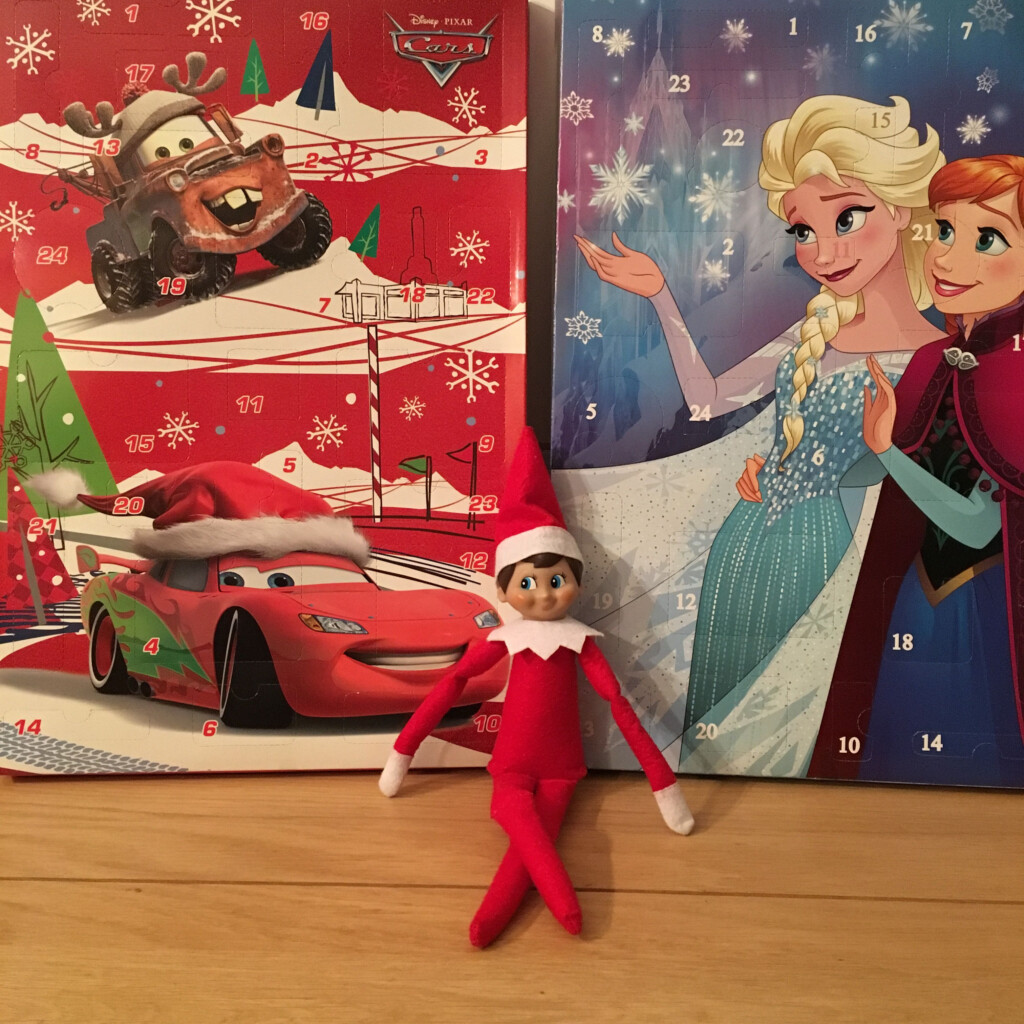 Elf On The Shelf Brings Advent Calendar Letter