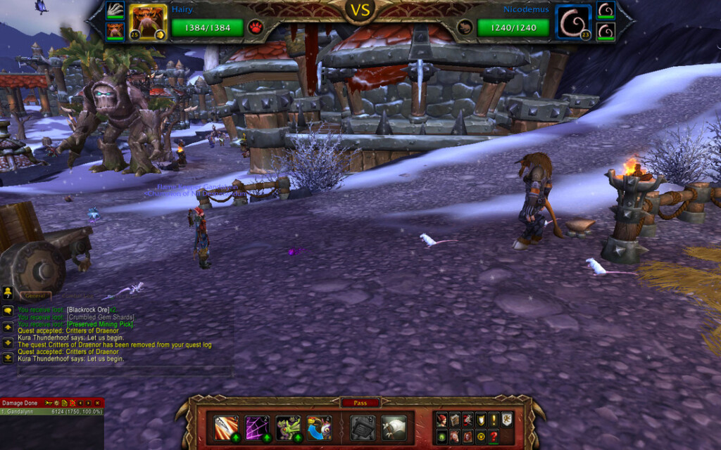 Garrison Pet Battles World Of Warcraft Questing And Achievement Guides