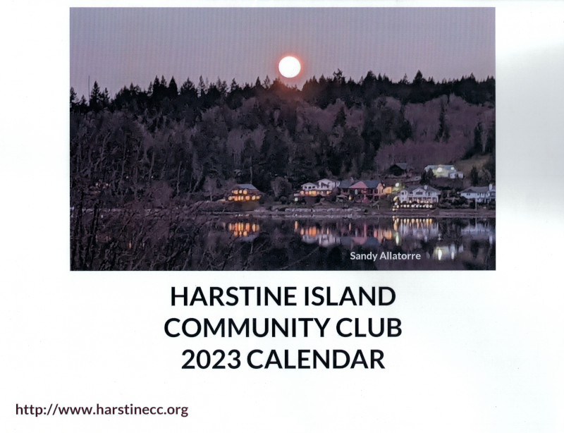 HICC Wall Calendar Harstine Island Community Club