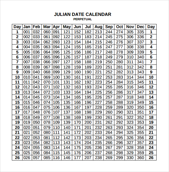 Julian Calendar Date 2025 Robert N Arnott