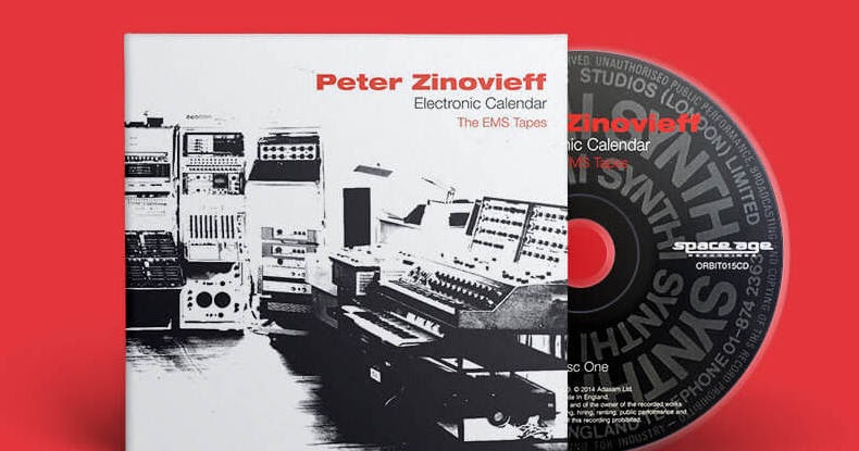 MATRIXSYNTH Peter Zinovieff Electronic Calendar The EMS Tapes Double CD