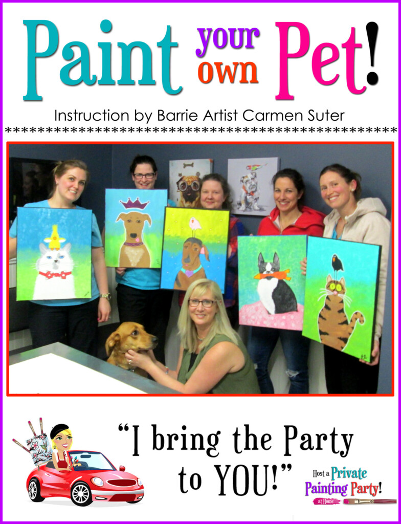 Paint Your Own Pet Carmen Suter