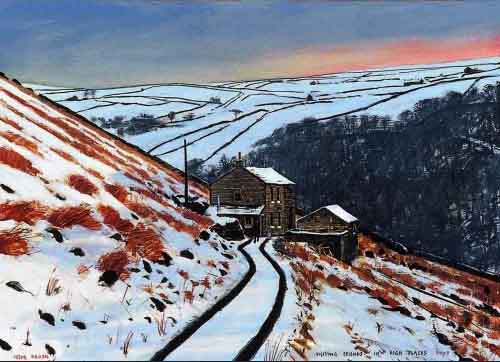 Peter Brook RBA Yorkshire Pennine Artist Featured Artist At The Smithy 