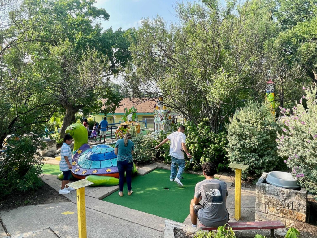Peter Pan Mini Golf Guide To Austin Architecture