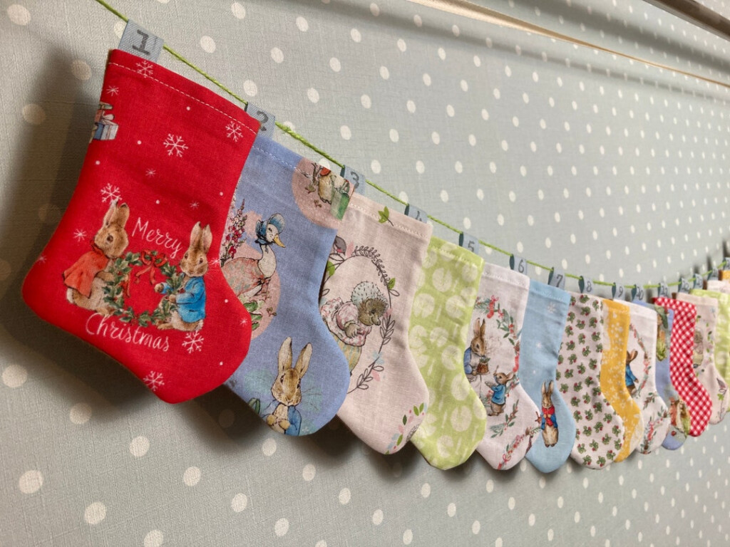 Peter Rabbit Advent Calendar Beatrix Potter Christmas Etsy