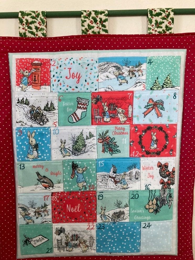 Peter Rabbit Advent Calendar Printable Word Searches
