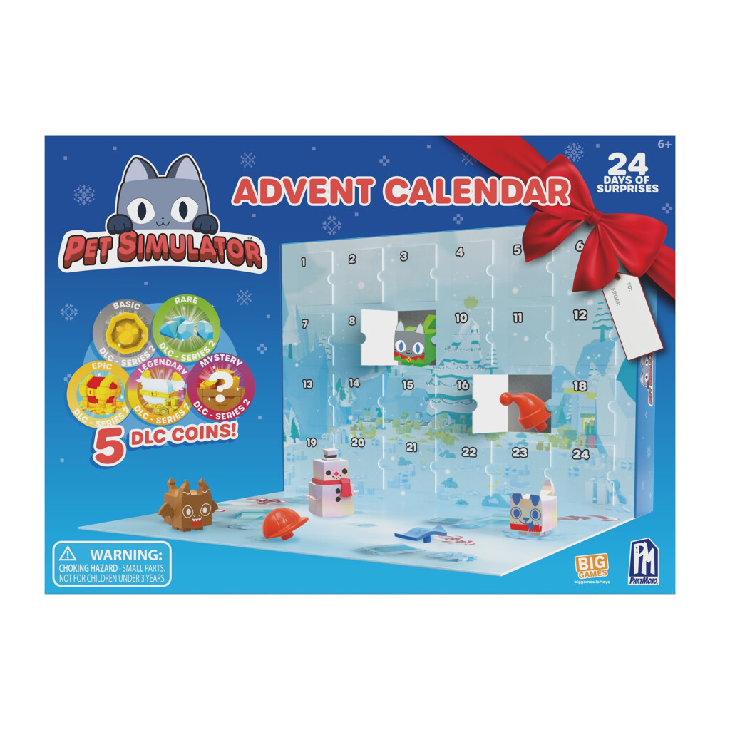 PhatMojo Pet Simulator Advent Calendar With 24 Days Of Fun Pet 