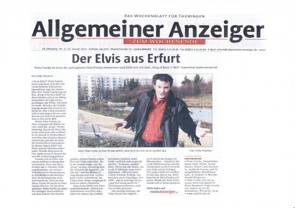 Presse Peter Franks