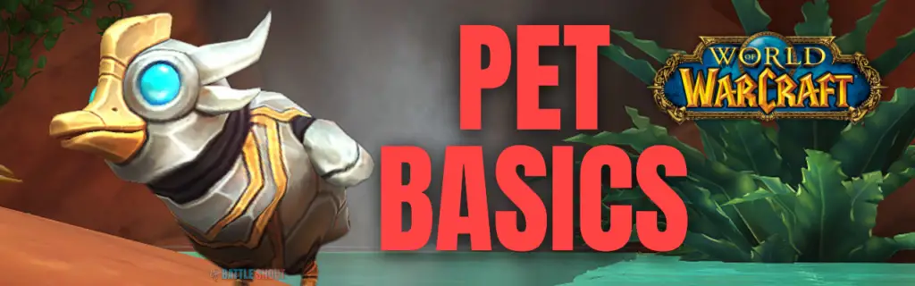 Wow Battle Pet Basics Guide Battle Shout