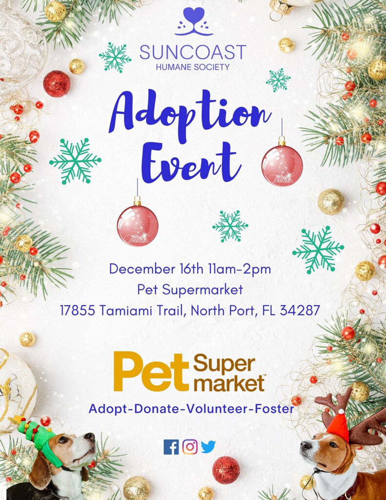 Adoption Event Pet Supermarket Suncoast Humane Society