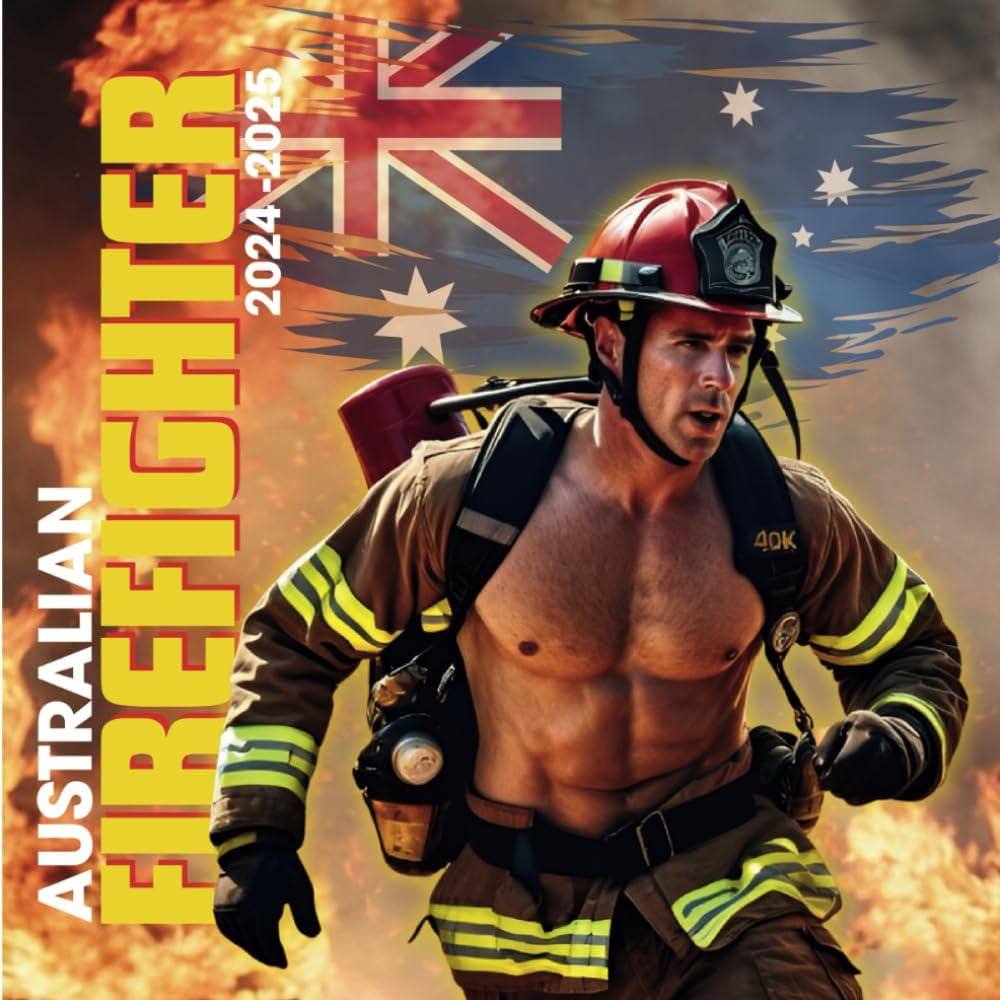 Australian Firemen Calendar 2025 Kacie Jaquith