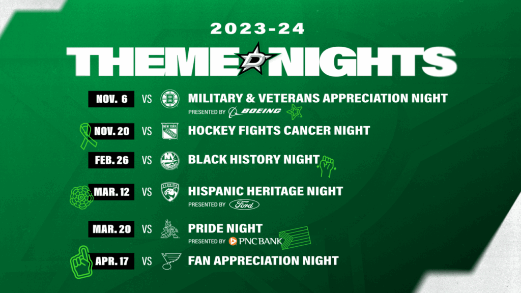 Dallas Stars Foundation Calendar 2025 Hudson Lawsons