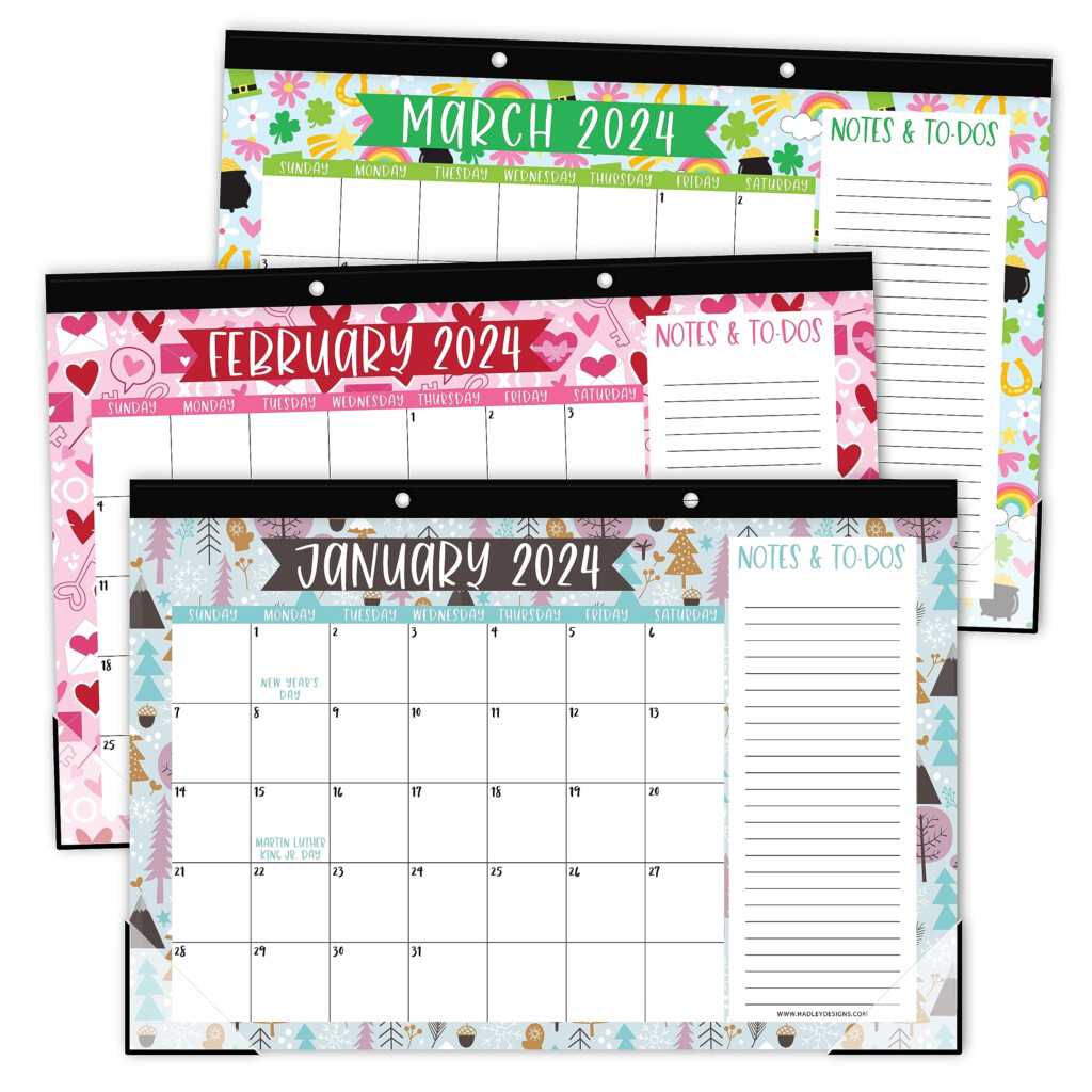 Desk Planner Calendar 2025 Homa Wood