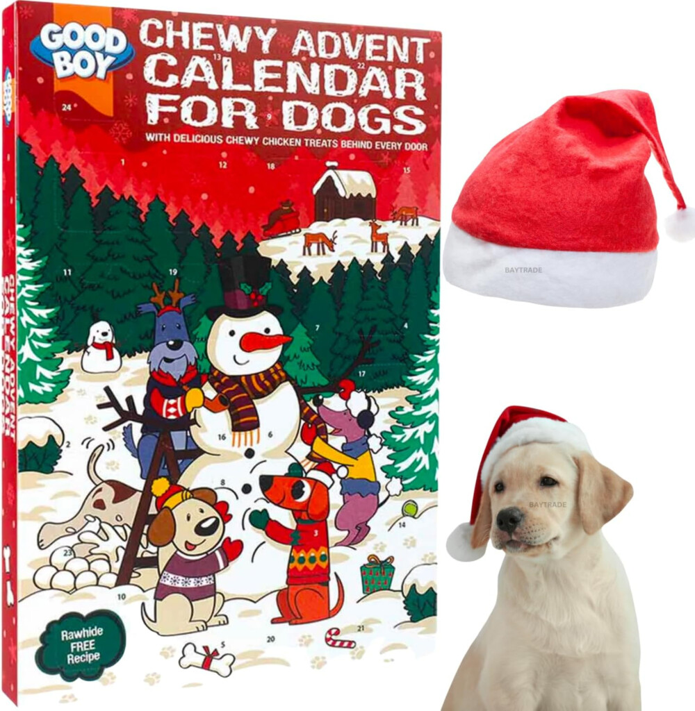 Dog Christmas Advent Calendar 2025 Elfie Harriet