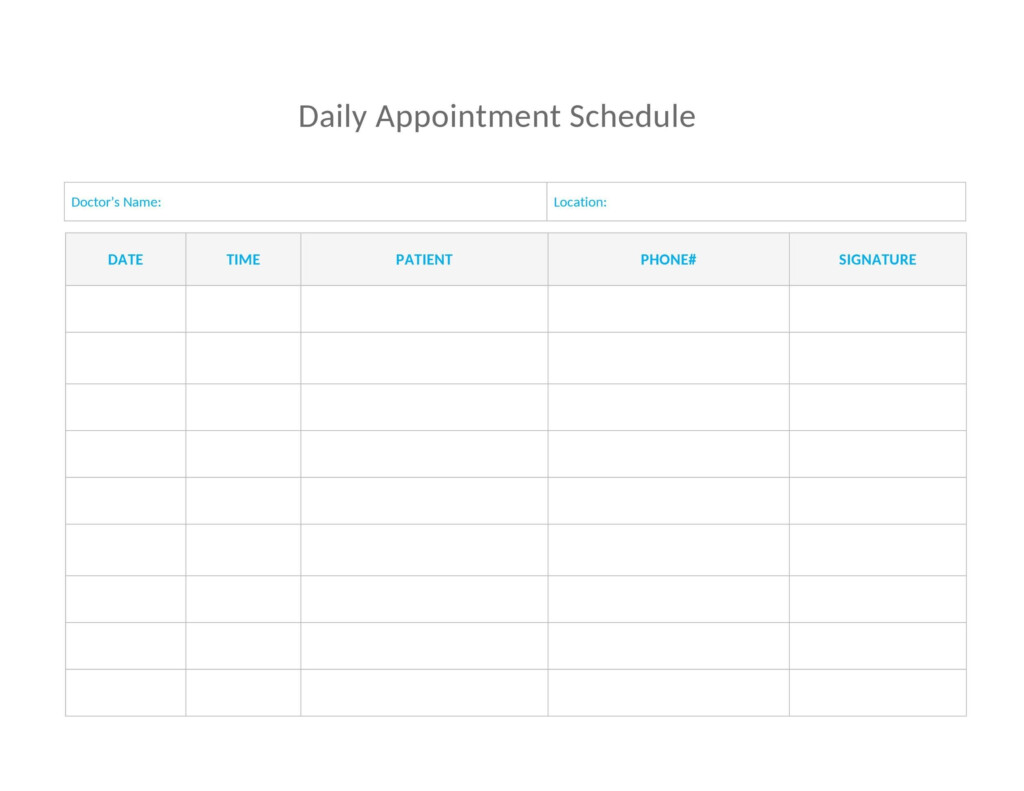 Free Appointment Calendar 2025 Chloe Delcina