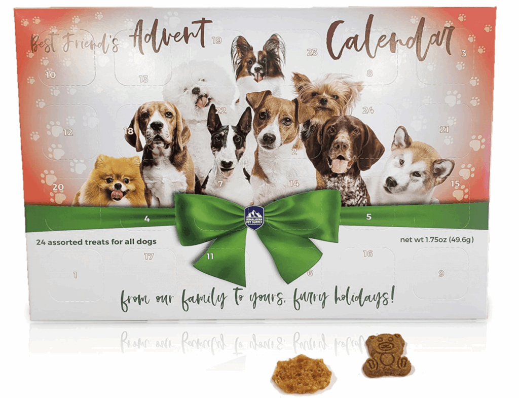 Himalayan Pet Supply Best Friend 39 s Dog Treat Advent Calendar 