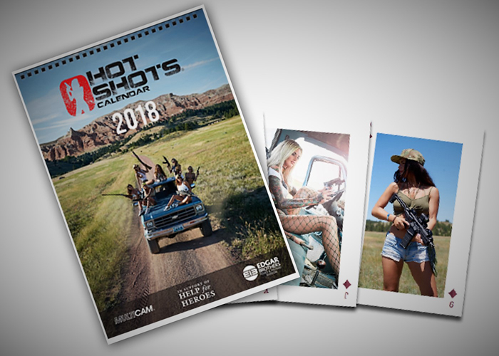 Hot Shots Calendar 2018 Available Popular Airsoft