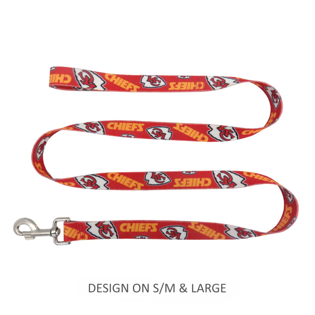 Kansas City Chiefs Pet Nylon Leash Fanhood Gear