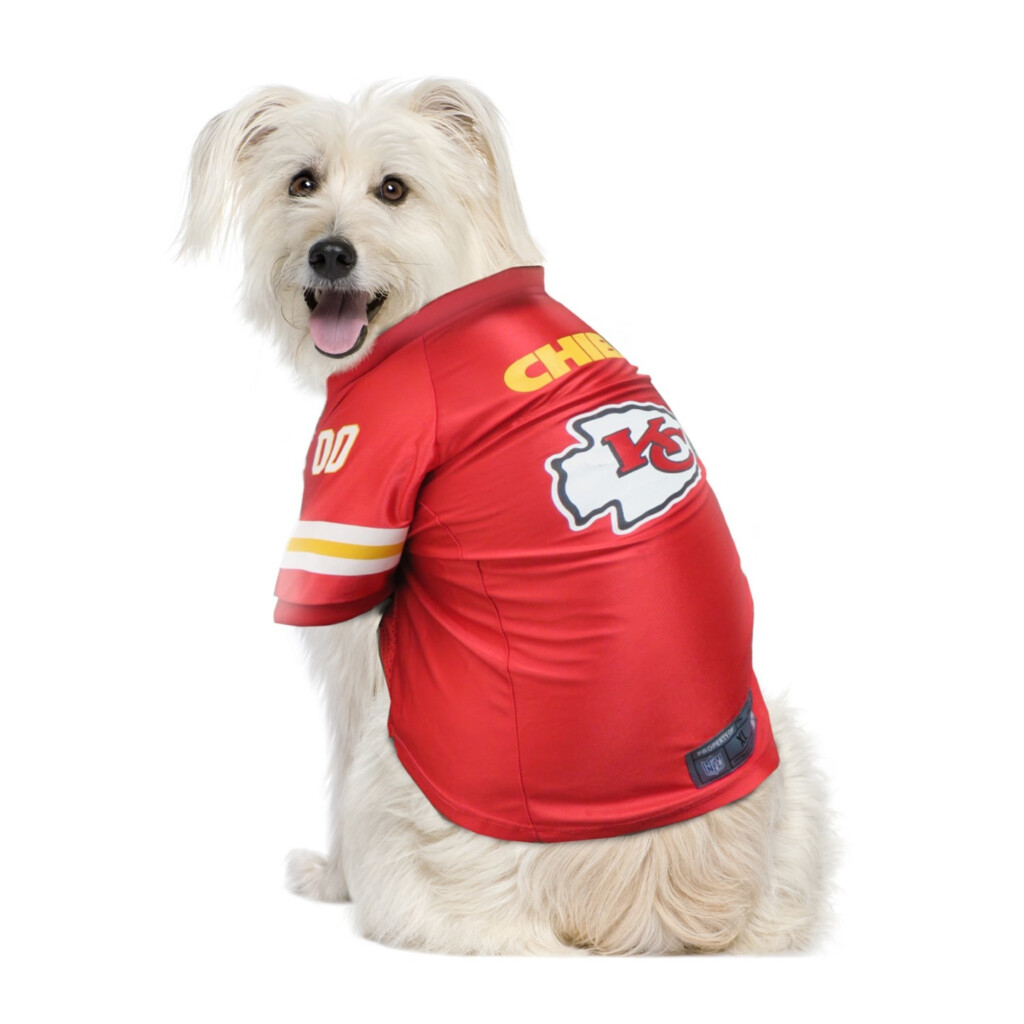 Kansas City Chiefs Pet Premium Jersey Fanhood Gear