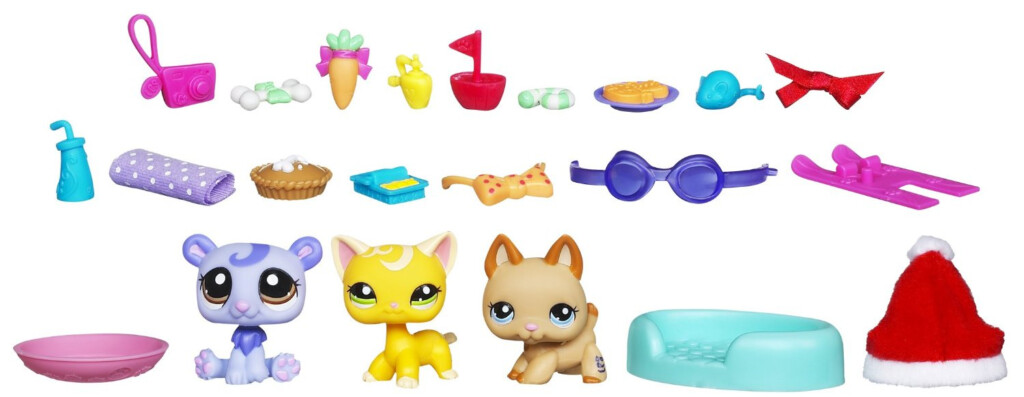 Littlest Pet Shop Christmas Advent Calender Set 2011 Littlest Pet 