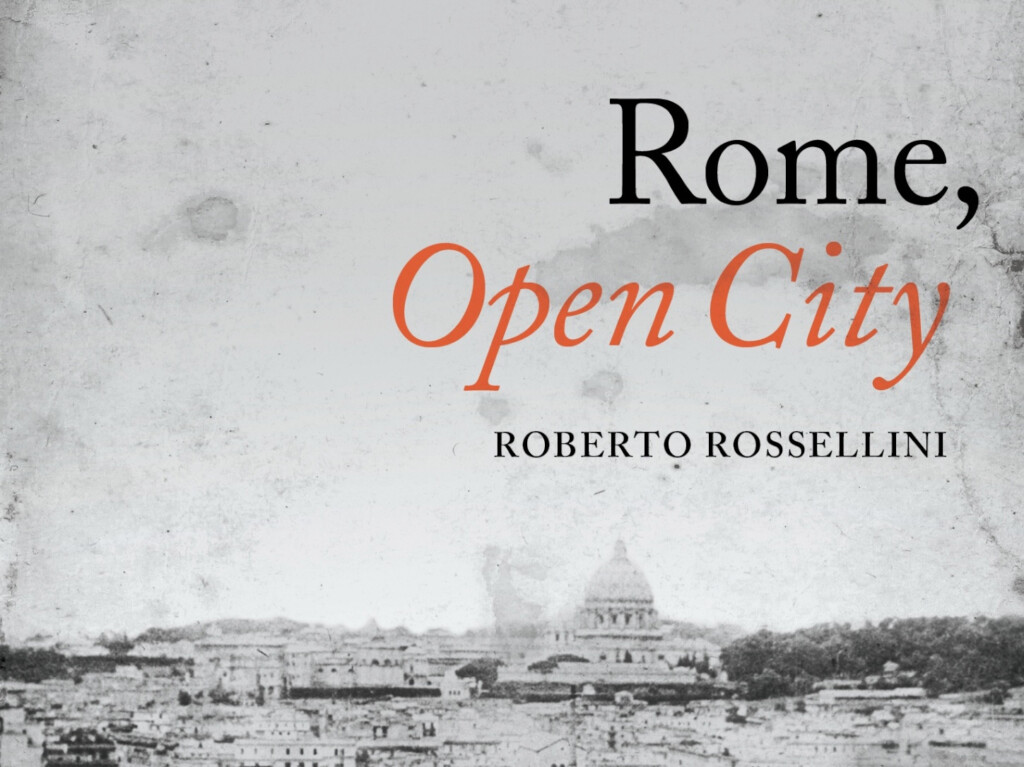 New Waves Rome Open City Film And Media Studies At UCSB