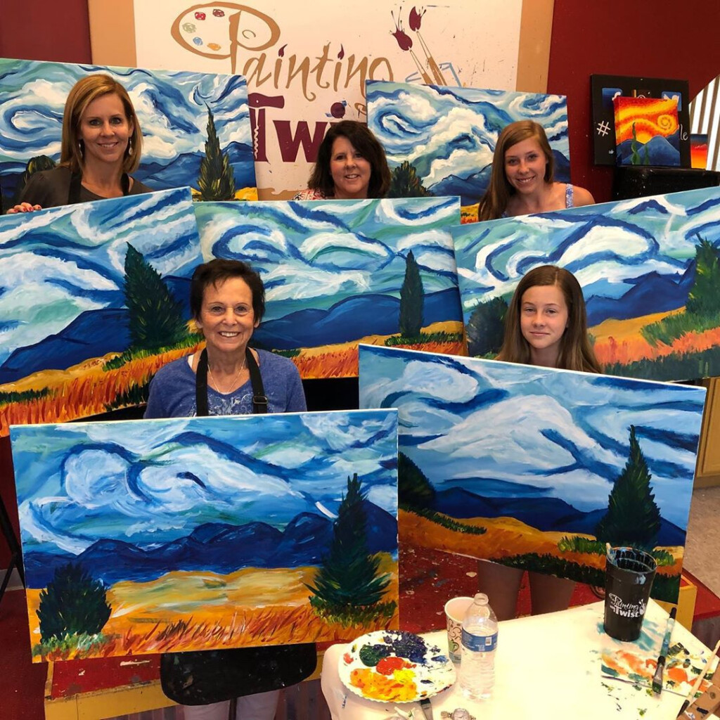 Painting With A Twist Frisco Calendar Hestia Fredelia