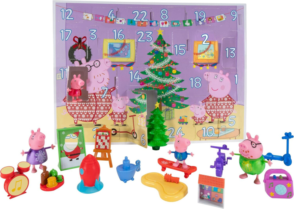 Peppa Pig PEP0798 2020 Advent Calendar With Peppa Pig Figures And 