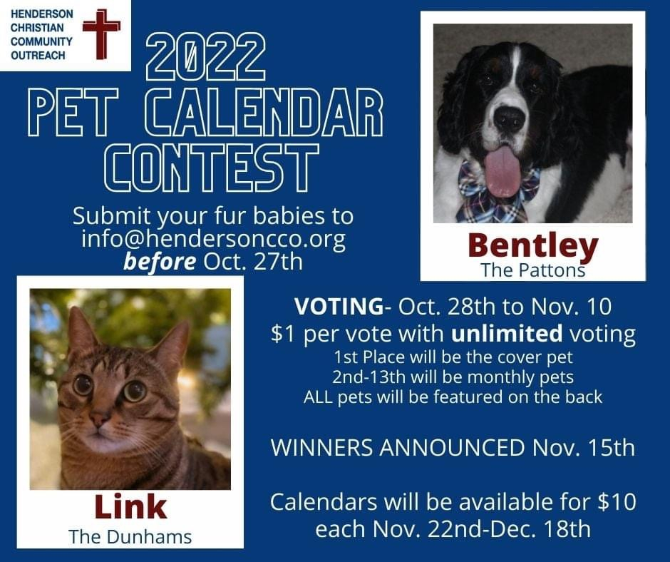 Pet Valu Calendar Contest 2025 Gayla Ceciley