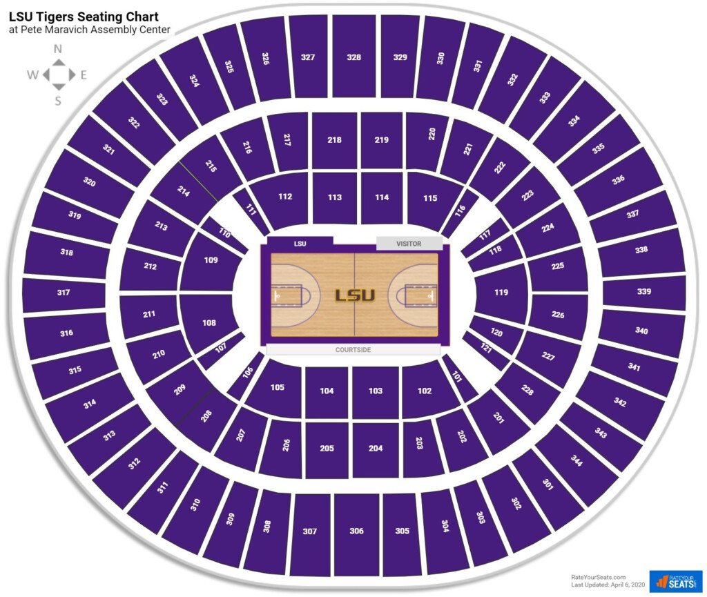 Pete Maravich Assembly Center Seating Charts RateYourSeats