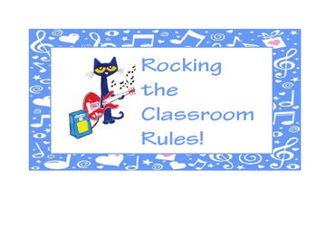 Pete The Cat Behavior Chart By The Learning Night Owls TpT