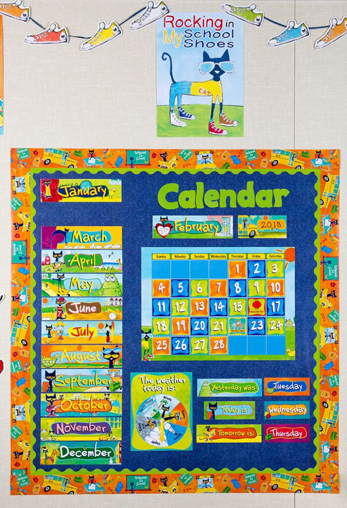 Pete The Cat Calendar Set Clare Desirae