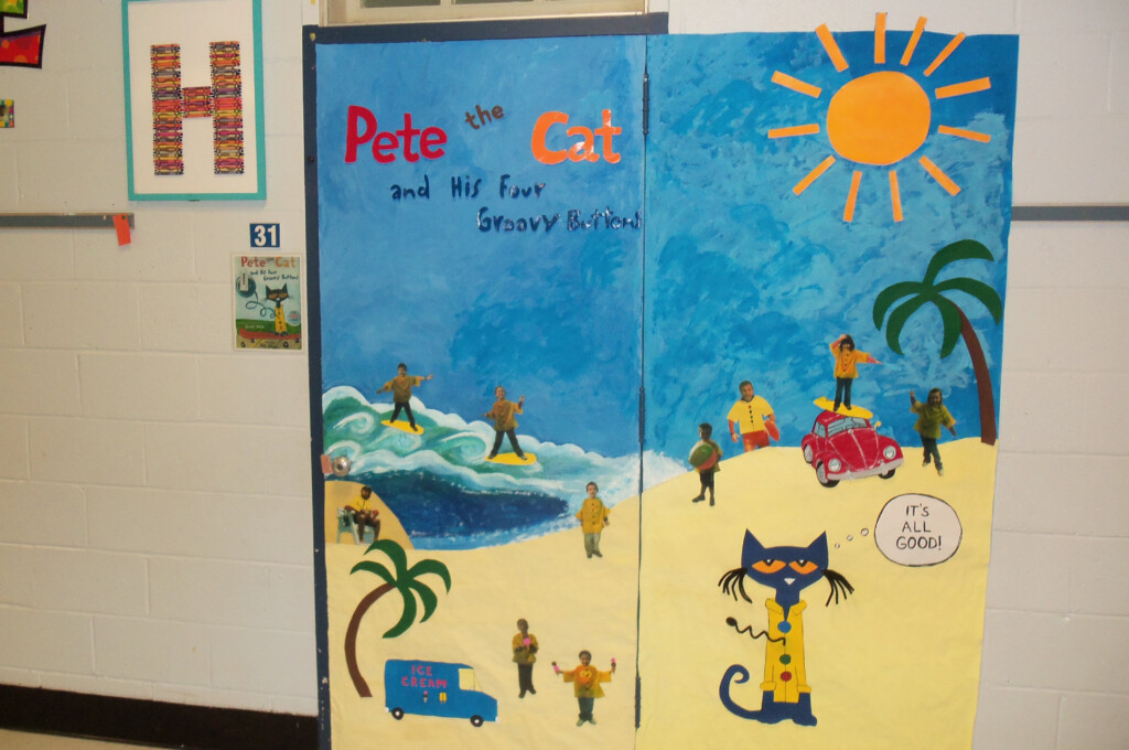 Pete The Cat Classroom Decoration