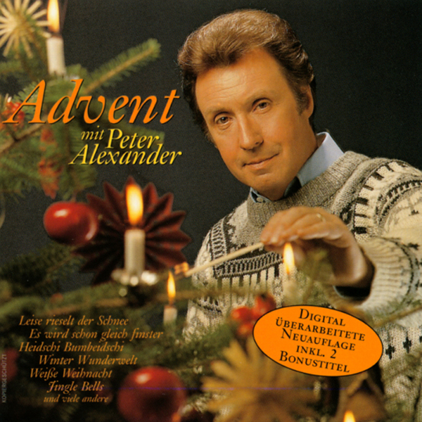 Peter Alexander CD Advent Mit Peter Alexander plus CD Bear 