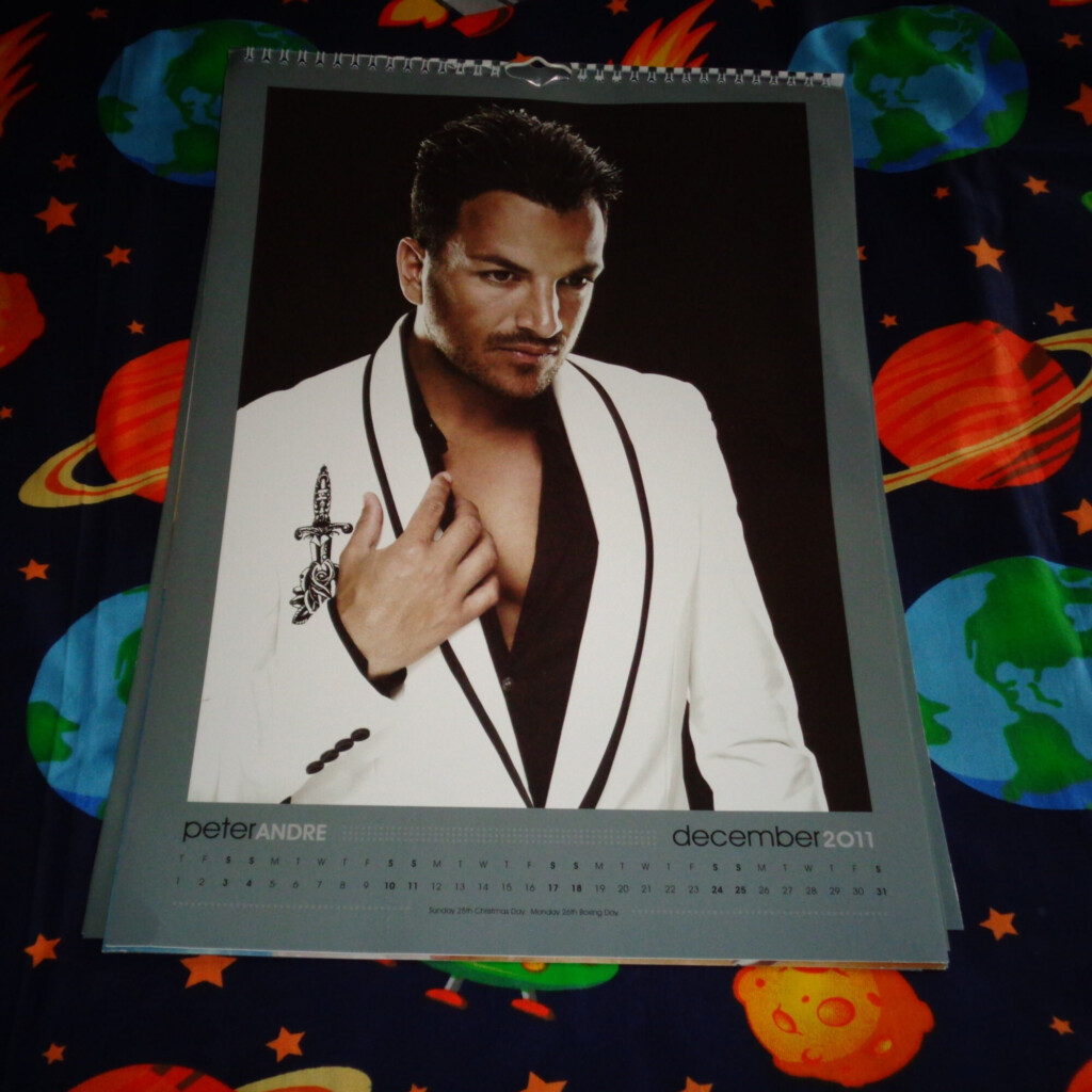 Peter Andre Official Danilo Calendar 2011 Music Memorabilia Etsy