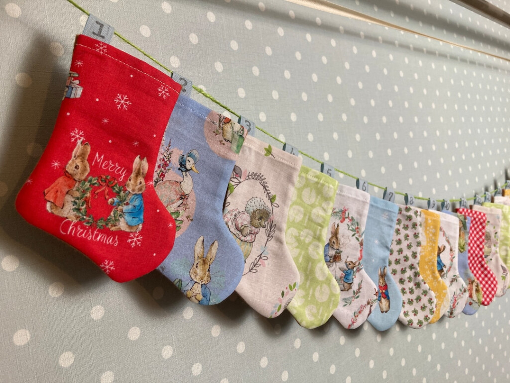 Peter Rabbit Advent Calendar Beatrix Potter Christmas Etsy