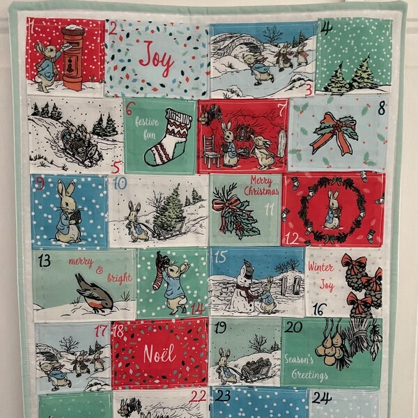 Peter Rabbit Advent Calendar Etsy